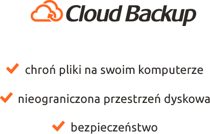 Nowa wersja Cloud Backup