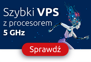 Szybki VPS z procesorem 3,3 GHz